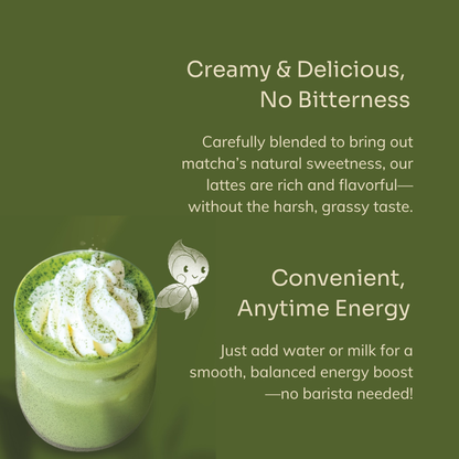 Matcha latte 200g pack