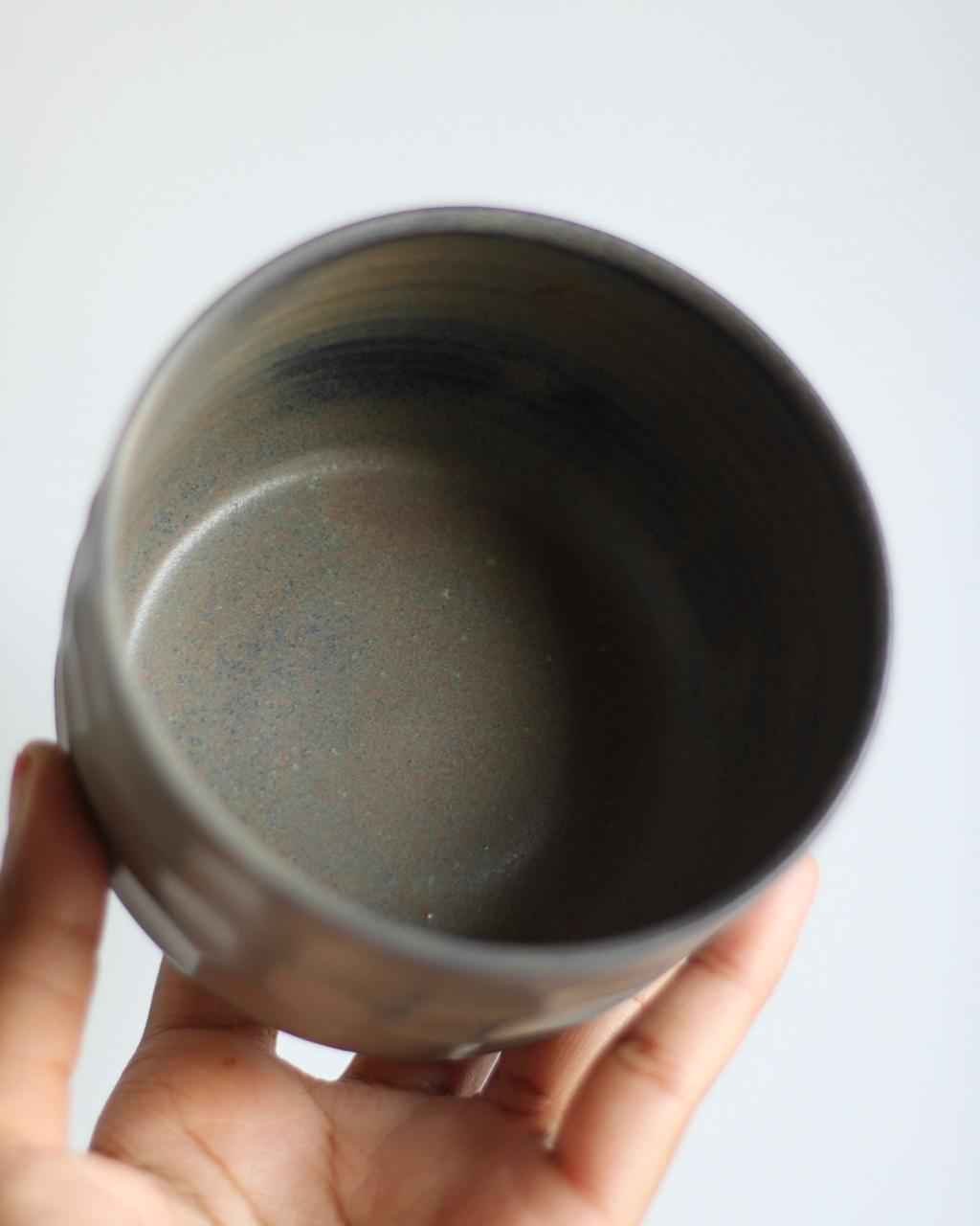 Handcrafted Japanese Matcha Bowl (Chawan) – Textured Artisan Design